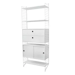 Regale^String Aufbewahrungskombination 78x200x30cm