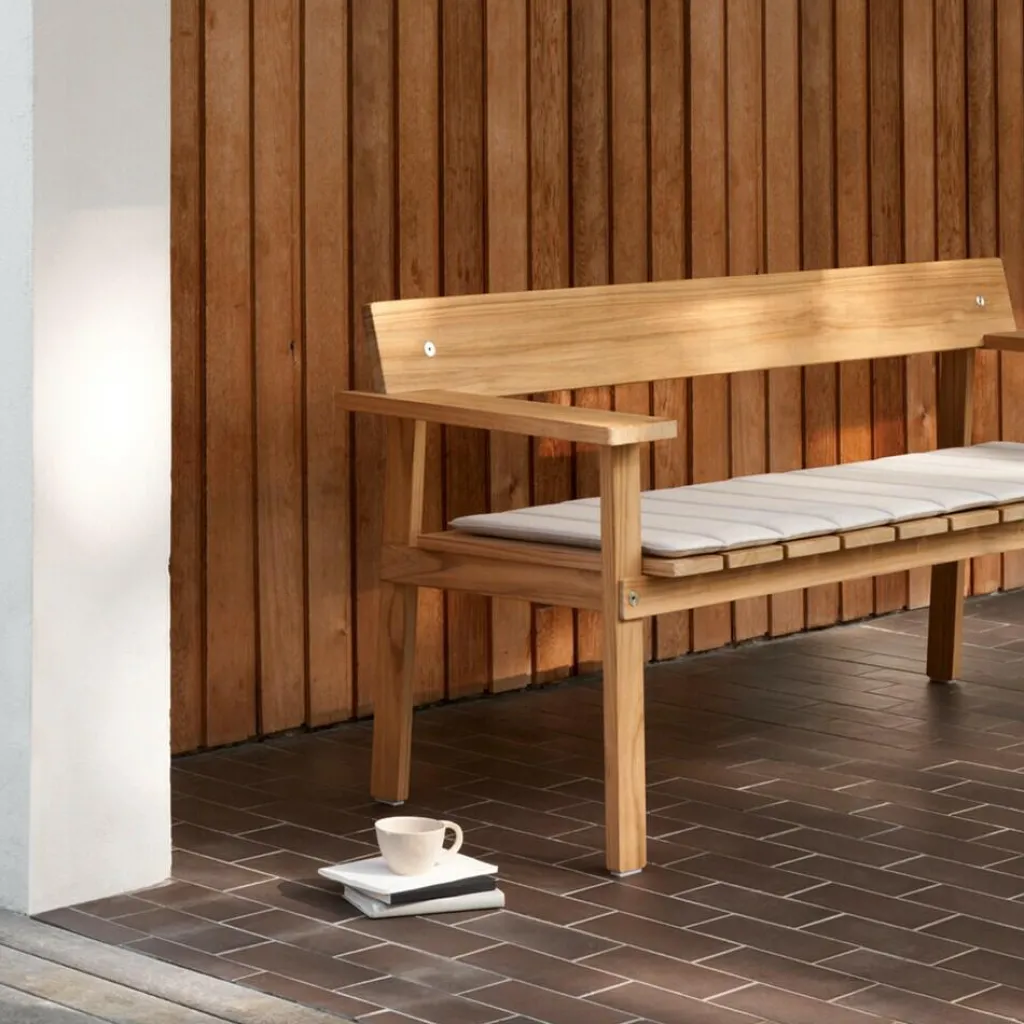 Carl Hansen Auflage für GL101 Gartenbank| Outdoor-Textilien