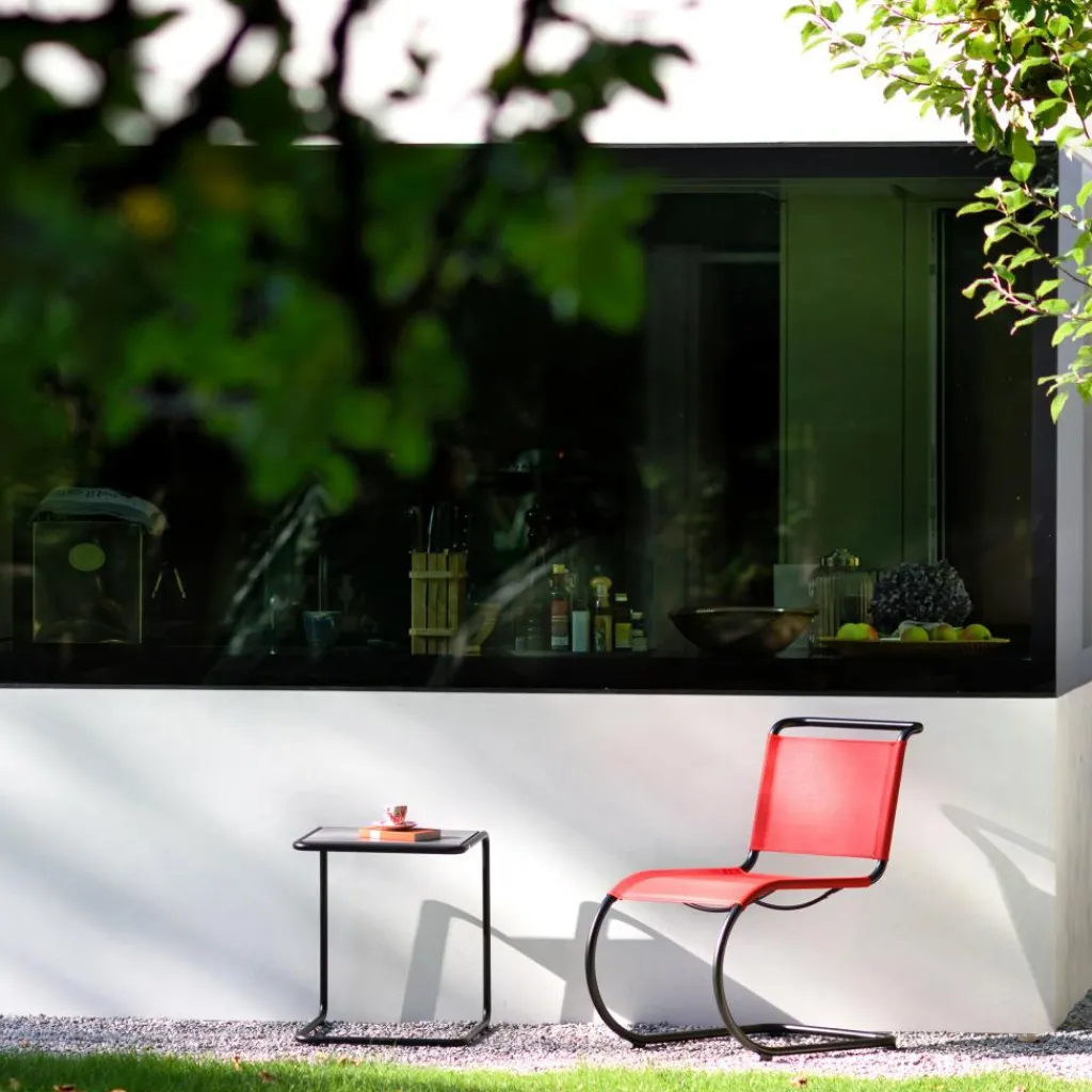 Beistelltische^Thonet B 97 All Seasons Beistelltisch 2er Set Glas