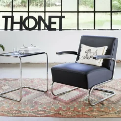 Tische^Thonet B 97 Beistelltisch 2er decklackiert
