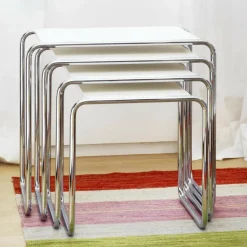 Tische^Thonet B 9 Beistelltisch 4er Set Esche