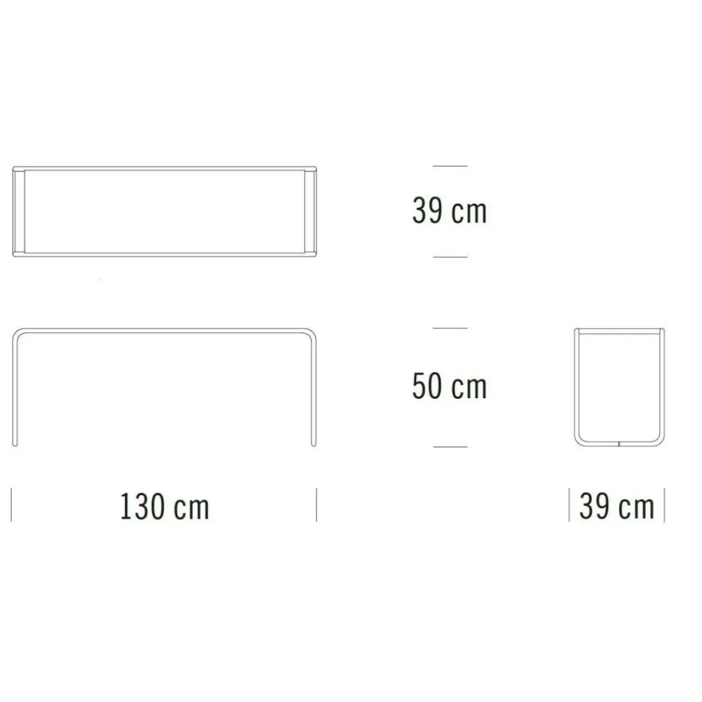 Beistelltische^Thonet B 10 Couchtisch/Beistelltisch