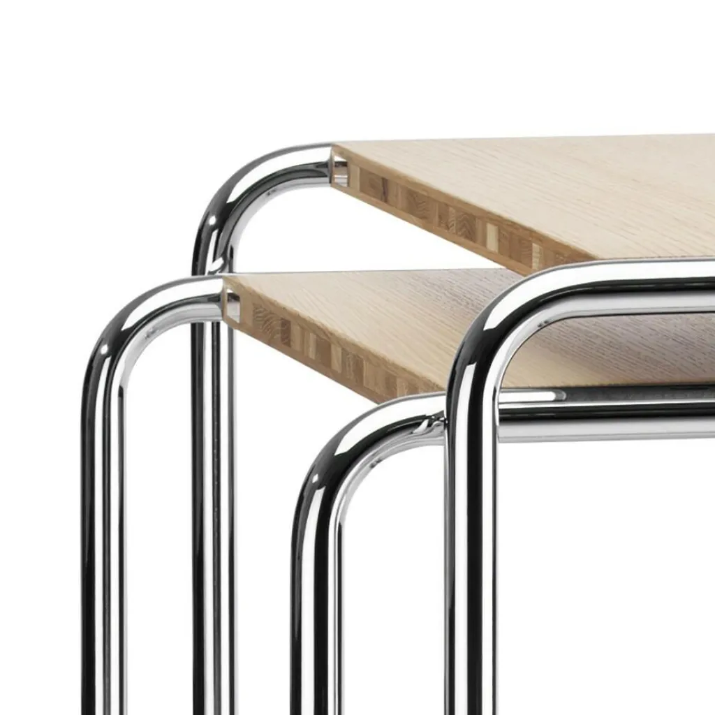 Beistelltische^Thonet B 97 Pure Materials Beistelltisch 2er Set Eiche