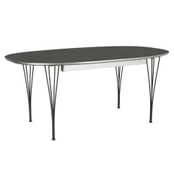 Fritz Hansen B619 Super-elliptischer Tisch Laminat ausziehbar| Esstische
