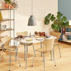 Tische|Esstische^Fritz Hansen B612 Super-elliptischer Tisch Laminat 150x100x72cm