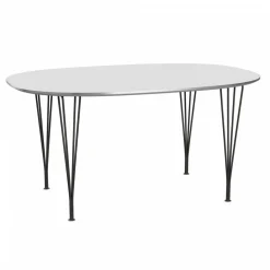Tische|Esstische^Fritz Hansen B612 Super-elliptischer Tisch Laminat 150x100x72cm