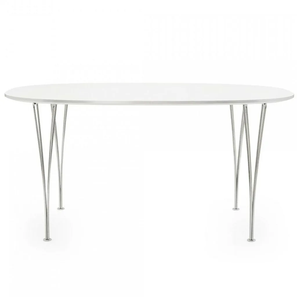 Tische|Esstische^Fritz Hansen B611 Super-elliptischer Tisch 135x90x72cm