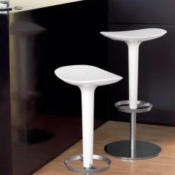 Barhocker^Arper Babar Hocker Gestell satiniert