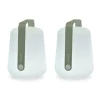 Outdoor-Akkuleuchten|Outdoor-Akkuleuchten^Fermob Balad LED Leuchte mit Akku H 38cm 2er Set