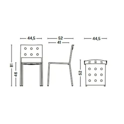 HAY Balcony Dining Gartenstuhl| Stühle|Gartenstühle