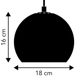 Frandsen Ball Pendelleuchte Ø18cm glänzend| Pendelleuchten