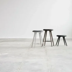 Barhocker^Mater Barhocker Gestell Aluminium H 69cm