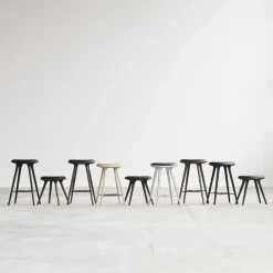 Barhocker^Mater Barhocker Gestell Aluminium H 69cm