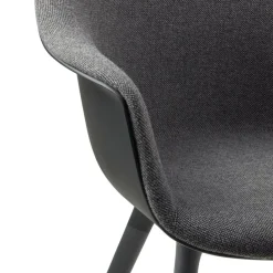 Gubi Bat Schalenstuhl Frontpolsterung Gestell Kunststoff| Stühle