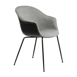 Stühle^Gubi Bat Schalenstuhl Frontpolsterung Gestell konisch