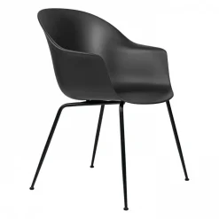 Gubi Bat Schalenstuhl Gestell konisch schwarz| Stühle