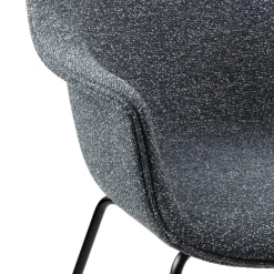 Gubi Bat Schalenstuhl Vollpolsterung Gestell konisch| Stühle