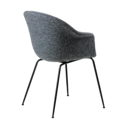 Gubi Bat Schalenstuhl Vollpolsterung Gestell konisch| Stühle