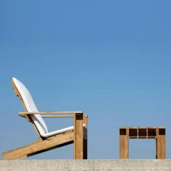 Garten-Beistelltische^Jan Kurtz Batten Teakholz Beistelltisch