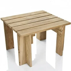 Garten-Beistelltische^Jan Kurtz Batten Teakholz Beistelltisch