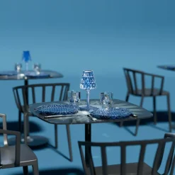 Kartell Battery LED Outdoor Tischleuchte mit Akku| Outdoor-Akkuleuchten|Outdoor-Akkuleuchten