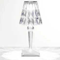 Kartell Battery LED Outdoor Tischleuchte mit Akku| Outdoor-Akkuleuchten|Outdoor-Akkuleuchten