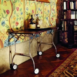 Kartell Battista Servierwagen klappbar| Servierwagen