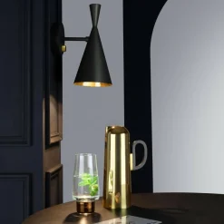 Wandleuchten^Tom Dixon Beat Wall Black Wandleuchte