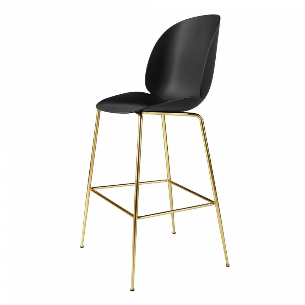 Gubi Beetle Bar Chair Barhocker Messing 118cm| Barhocker