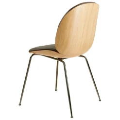 Gubi Beetle 3D Veneer Stuhl Leder gepolstert| Stühle