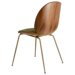 Gubi Beetle 3D Veneer Stuhl Leder gepolstert| Stühle