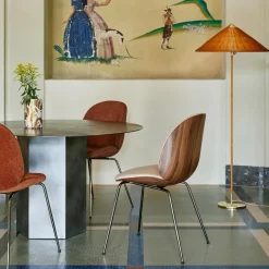 Gubi Beetle 3D Veneer Stuhl Stoff gepolstert| Stühle