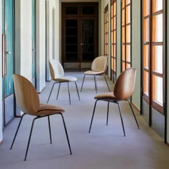 Gubi Beetle 3D Veneer Stuhl Stoff gepolstert| Stühle