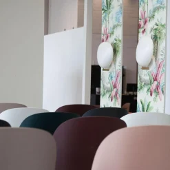 Gubi Beetle Dining Chair Stuhl Gestell Messing 4er Set| Stühle