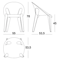 Stühle|Gartenstühle^Magis Bell Chair