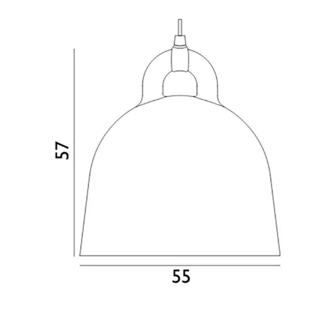 Normann Copenhagen Bell Pendelleuchte L| Pendelleuchten