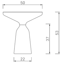 Beistelltische^ClassiCon Bell Side Table Beistelltisch Messing