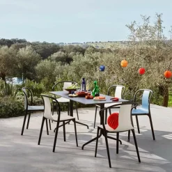 Stühle^Vitra Belleville Gartenstuhl Kunststoff