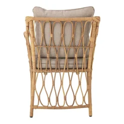 Gartenstühle^Bloomingville Belluce Loungestuhl mit Hocker