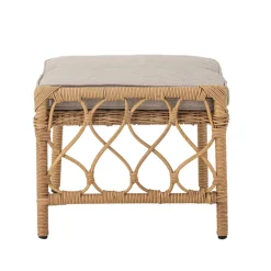 Gartenstühle^Bloomingville Belluce Loungestuhl mit Hocker