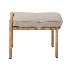 Gartenstühle^Bloomingville Belluce Loungestuhl mit Hocker