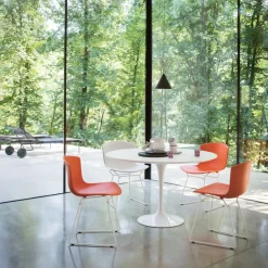 Knoll International Bertoia Plastic Stuhl Gestell verchromt| Stühle