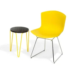 Knoll International Bertoia Plastic Stuhl Gestell verchromt| Stühle