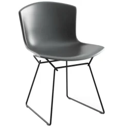 Stühle^Knoll International Bertoia Plastic Stuhl Gestell schwarz