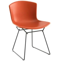 Stühle^Knoll International Bertoia Plastic Stuhl Gestell schwarz
