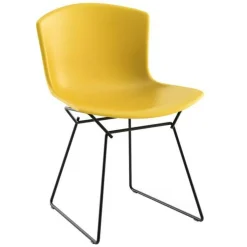 Stühle^Knoll International Bertoia Plastic Stuhl Gestell schwarz