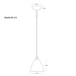 Pendelleuchten^Gubi Bestlite BL9 Pendelleuchte