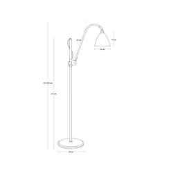 Gubi Bestlite BL3 S Stehleuchte| Stehleuchten