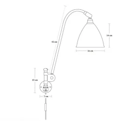 Gubi Bestlite BL6 Wandleuchte| Wandleuchten