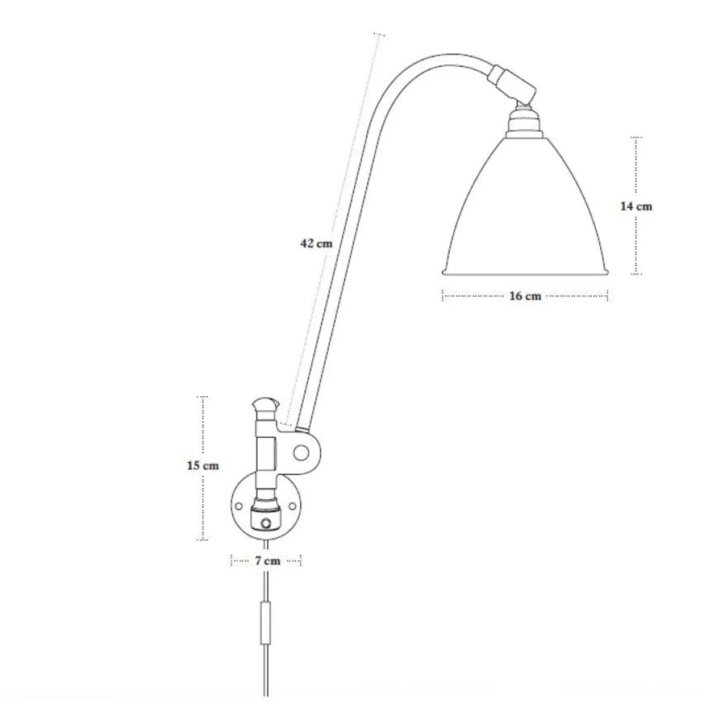 Gubi Bestlite BL6 Wandleuchte| Wandleuchten